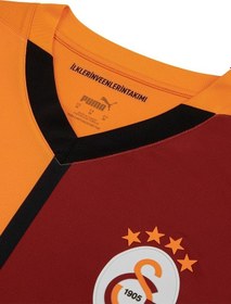 Resim Galatasaray Lisanslı 24/25 Sarı Kırmızı Parçalı Kişiye Özel Forma Aslan Baskılı Ahşap Kutulu Sarı - Kırmızı 