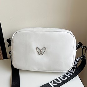 Resim Neutral Kare Çanta, Erkek ve Kadın Şık Çok Amaçlı Omuz Çantası, Yeni Niche Tasarım, Günlük Kullanım İçin Rahat Crossbody Çanta, Fermuar Yönü Rastgele 