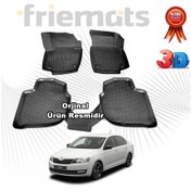 Resim Skoda Rapid 3D Havuzlu Paspas 2012 Sonrasısedan Siyah N11.13825 
