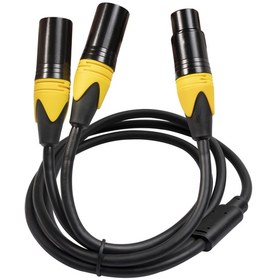 Resim Xk303MMF-10 3Pin XLR Dişi - Erkek Ses Kablosu 