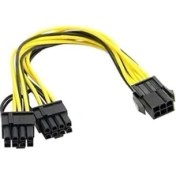 Resim Ancheyn Pci 8 Pin (6+2) 2x Pci-E Ekran Kartı Power Çoklayıcı Kablosu 4302 