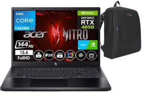 Resim Nitro V 15 Intel Core İ7 13620H 64gb DDR5 2tb SSD 6GB RTX4050 15,6" 144Hz IPS FHD W11PRO NHQNBEY00527+Zetta Çanta 