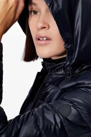 Resim Armani Exchange Armani Kadın Şişme Mont Lacivert 