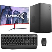 Resim TURBOX Tx3804 I5 4440 16gb Ram 512gb M.2 Nvme Ssd 27 Inç Curved Masaüstü Ofis Hazır Sistem 