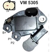 Resim Konjektor 12V 14,3V Sprinter Tek Fisli Lin Uclu 504633917 