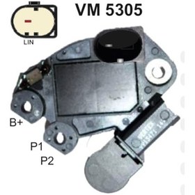 Resim Konjektor 12V 14,3V Sprinter Tek Fisli Lin Uclu 504633917 