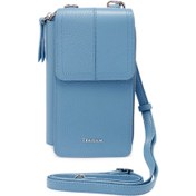 Resim Mavi Deri Kadın El Çantası - S25Y1BC80438-C43 