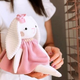 Resim Amigurumi Soft Bunny Kiti - Uzun Kulak Bunny 
