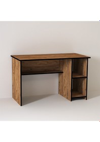 Resim Kalenderdekor1 Kalender Dekor Avel 120 Cm Çalışma Masası Ave04 Meşe 