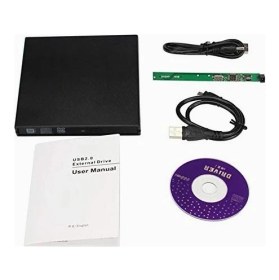 Resim 5114 USB Sata Slim 9.5mm DVD Rw Writer SSD External Harici Caddy 