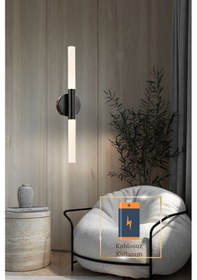 Resim Umut Modern Ledli Pilli Siyah Aplik Siyah 