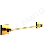 Resim Defne Pirinç Uzun Havluluk 40 Cm Altın 