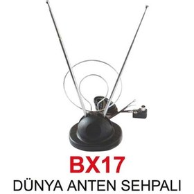 Resim Swat Bx17 Tv Üstü Sehbalı Dünya Anten Karasal Anten Tv Üstü Anten 