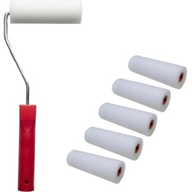 Resim M1 Art Sünger Parmak Boya Rulosu 10.cm 1 Adet - Yedek Başlık 5.adet 