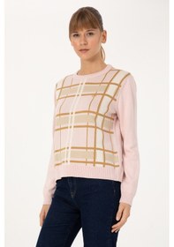Resim U.s. Polo Assn. Kadın Pudra Kazak /triko 50314812-vr042 Pudra 