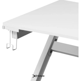 Resim Xprime Markus Rgb Ledli Oyuncu Masası Beyaz 