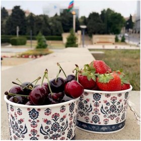 Resim tekim temizlik ve ambalaj 16 oz motifli Aşure Çorba Tatlı Yemek Karton Kase Sızdırmaz Kapaklı 25 adt 