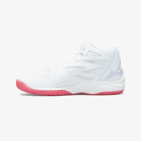 Resim MIZUNO Thunder Blade Z Mid Kadın Beyaz Voleybol Ayakkabısı 