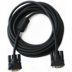 Resim 3M Metre Vga Monitör Projeksiyon Görüntü Kablosu - Koyu Gri 