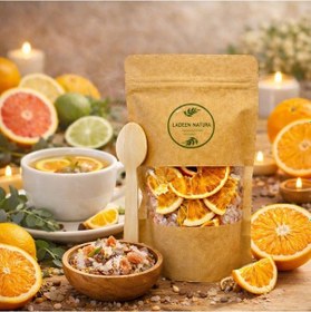 Resim Laborem Natura Turunçgiller Çok Amaçlı Banyo Ayak ve Vücut Tuzu Mineralli Rahatlatıcı Bakım Tuzu 350 G 