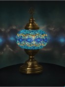 Resim giftlandturkey collection No.3 Kilim Mozaik Masa Üstü Lamba 