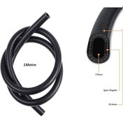 Resim 7.5mm 13.5mm İçten Örgülü Lpg/cng Benzin Yakıt Hortumu Nbr 1mt. 