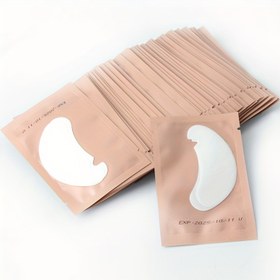 Resim 50 adet Hipoalerjenik U Şeklinde Kirpik İzolasyon Yama - Kirpik Kaldırma ve Uzatma için Kolajen Yapıştırıcı, Üst/Düşük Göz Kapak Koruma, 0.3x0.28 cm, 50 Sayım, Kirpik Kaldırma Uygulaması | U Şekilli Tasarım | Cilde Uygun Yapışkan 