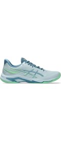 Resim Asics Netburner Ballistic Ff 4 Erkek Gravel/arctic Blue Voleybol Ayakkabısı 1051A088-020 