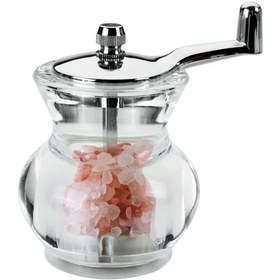 Resim Metaltex 10 cm Döner Kollu Akrilik Baharat Değirmeni (METALTEX-M252812) 