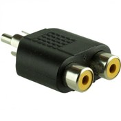 Resim 1 RCA ERKEK / 2 RCA DİŞİ ÇEVİRİCİ JACK 1 RCA ERKEK / 2 RCA DİŞİ ÇEVİRİCİ JACK