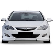Resim Opel Astra J Yüksek Ön Ek 2009 - 2012 Plastik Boyasız Ön Tampon 