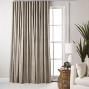 Resim Nuvomon Blackout Fon Perde V01 - Krom - 140x270 cm 