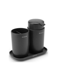 Resim Brabantia Renew Dark Grey Banyo Seti 3 Parça Gri 