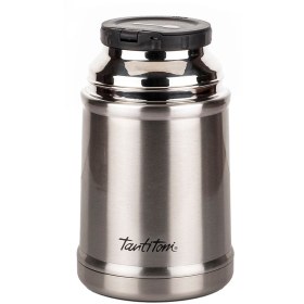 Resim Tantitoni Gri Paslanmaz Çelik Kaşıklı Yemek Termosu 700ml 