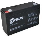 Resim Orbus 6 Volt 12 Amper Oyuncak Jeep Çocuk Arabası Aracı Arabası Oto Aküsü Pili Bataryası 6V12AH/20HR 