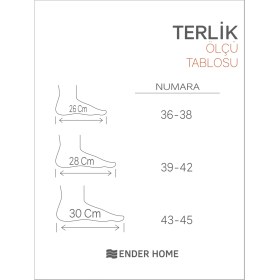 Resim Ender Home Havlu Banyo Ev Otel Lohusa Terliği Kaymaz Kalın Taban Açık Terlik 