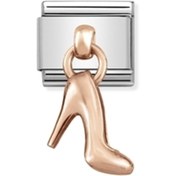 Resim NOMİNATİON Composable Classic Charms In Stainless Steel With 9k Rose Gold (07_stiletto) 