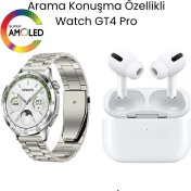 Resim Sanal Ticaretiniz Gt 4 Pro Akıllı Saat ve Air 99 Pro Bluetooth Kulaklık 