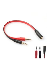 Resim Platoon Kulaklık Mikrofon Ayırıcı Aparat 3.5mm Headphone Mic Audio 2 Erke 