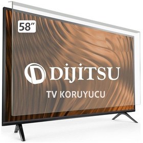Resim Dijitsu Uyumlu 58" inç 147 Ekran Tv Ekran Koruyucu Paneli 