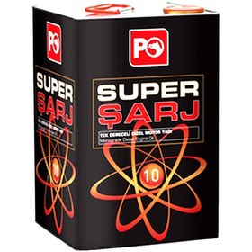 Resim Petrol Ofisi Süperşarj Sae 10 15 Kg Tek Dereceli Motor Yağı 