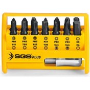 Resim Sgs Bits Uç ve Hızlı Adaptör Seti 15 Parça Sand-Pro Series SGS3870 