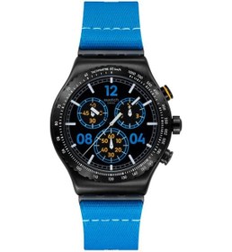 Resim Yvb100 Swatch Moments İn Blue Erkek Kol Saati Çok Renkli 