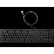 Resim Hızlı Stok HP 320K KABLOLU KLAVYE SİYAH 9SR37AA 
