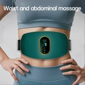 Resim USB Şarjlı Taşınabilir Tam Vücut Masaj Kemeri, Ayarlanabilir Yoğunluklu Masaj Aleti, ≤36V Çalışma Voltajı, Bel Eğitici, Erkekler ve Kadınlar için Uygun Fitness Geliştirici, Noel, Cadılar Bayramı, Sevgililer Günü Gibi Tatiller İçin Mükemmel, Plastik Malzemeden Yapılmış, 250mAh Batarya ile Donatılmış 