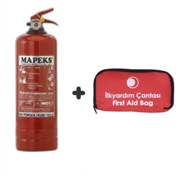 Resim inoltrare Yangın Söndürücü Yangın Tüpü Uyumlu Ilk Yardım Çantası Set Tüp+İlkyardım 