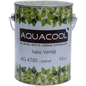Resim Aquacool Su Bazlı Parlak Parke Verniği Ag4780 2.5 Kg 