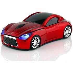 Resim Yarış Arabası Faresi Kablosuz Spor Araba Şeklinde Fare 2.4ghz Led 
