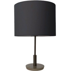 Resim Pela Kahverengi Abajur Kahverengi 