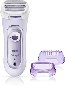 Resim VipDeluXe Silk-epil Lady Shaver 5-560 3’ü 1 arada kablosuz elektrikli kadın tıraş makinesi 